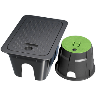 成品PE水表箱地埋式农村户外表箱室外自来水阀门井塑料井盖阀门箱