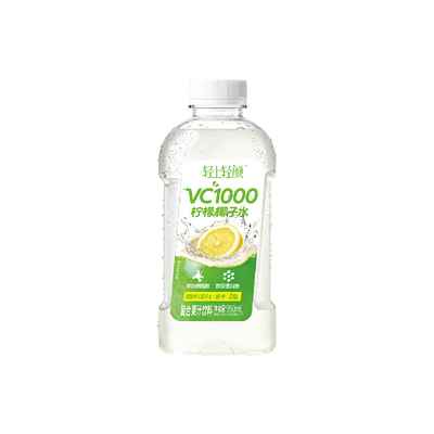轻上VC1000柠檬椰子水饮品含NFC椰子水0脂低卡维C柠檬水950ml*6瓶