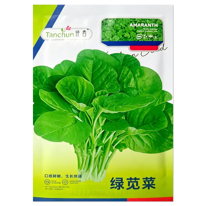 绿苋菜种子四季圆叶苋菜