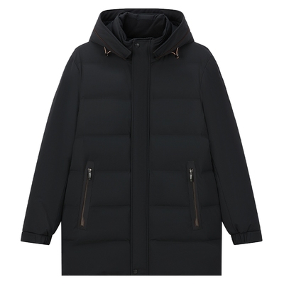 百斯盾蓄热保暖中长款羽绒服