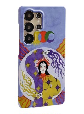 星芒神启适用三星S26ultra手机壳S25/s24/s23/s22/note20ultra半包硬壳韩国涂层菲林个性创意新款