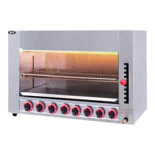 锦十邦电烤箱商用烤鱼地瓜鸡鸭面火炉专用燃气大容量机器无烟烤炉