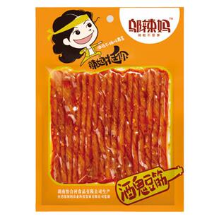 邬辣妈麻辣豆卷70克湖南特产豆腐干香辣小吃儿时麻辣豆卷解馋零食