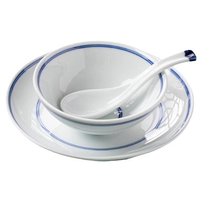 商用碗碟勺杯摆台景德镇釉下彩