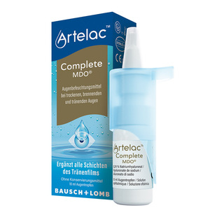 博士伦脂质人工泪液眼药水玻璃酸钠干眼症疲劳油性凝胶润眼滴眼液