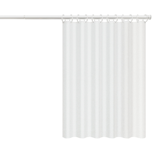 浴室浴帘套装免打孔防水防霉卫生间隔断帘子高档挂帘洗澡遮挡门帘