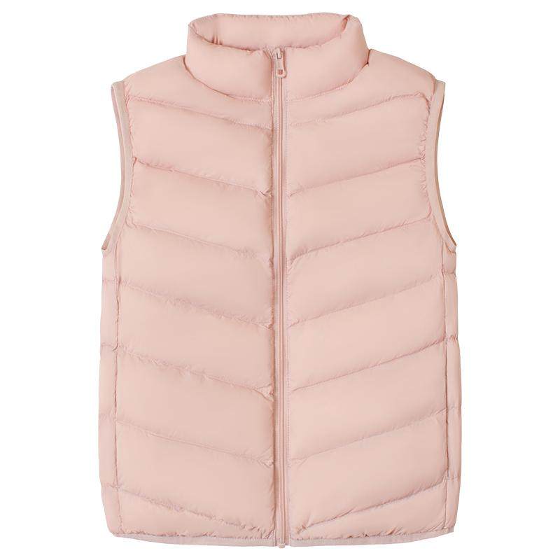 鸭鸭羽绒马甲加厚男女童