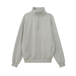 MRS Studios 原创线条切割加绒连帽/拉链卫衣/直筒束口极地卫裤