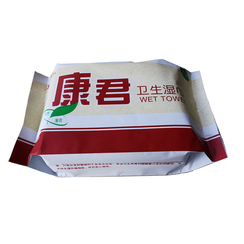新包裝10包 包郵康君濕巾22片天然薄荷愛詩妮出品