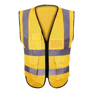 反光马甲背心工地安全定制印logo网眼工作服施工环卫验车骑行群众
