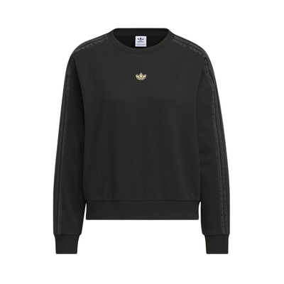 adidas阿迪达斯三叶草街头漫游系列套头衫秋女圆领卫衣KB1924