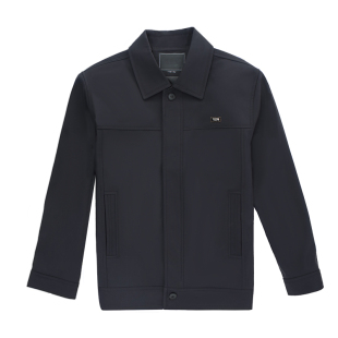 爸爸秋装外套男中老年男装夹克夹棉加厚款老人夹克衫外穿冬装棉衣