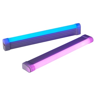 网红拍照氛围小夜灯宿舍蓝紫光灯led充电灯管背景补光灯夜光磁吸