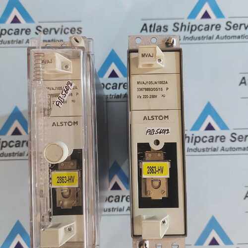ALSTOM MVAJ105JA1002A TRIPPING CONTROL RELAY