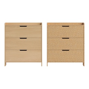 实木超薄翻斗鞋柜白色高120cm实木色家用门口入户门玄关小窄鞋架