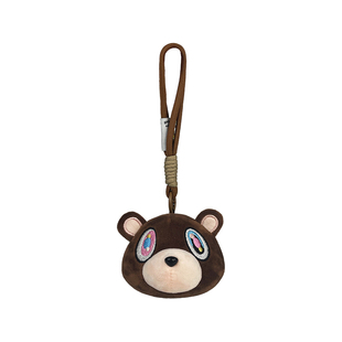 GOON原创YE辍学熊小熊挂件毕业熊毛绒挂包穿搭潮玩手办头套钥匙扣