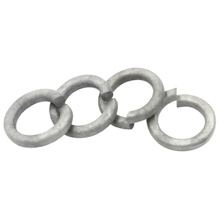 热镀锌弹垫 热浸锌GB93弹垫圈M8/10/12/16/20/22/24——M36