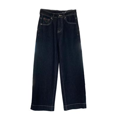 小个子加绒神裤巨显瘦牛仔裤女