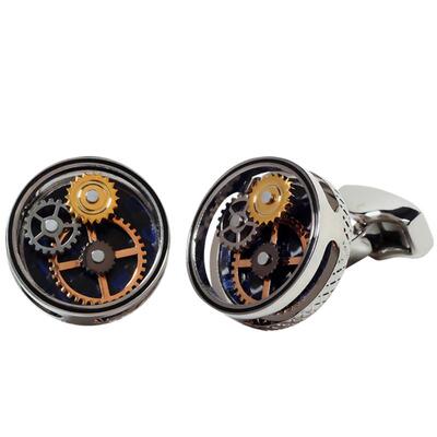 WilliamMilton圆形齿轮袖扣定制