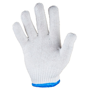 整件手套劳保耐磨加厚干活机修车普通白色尼龙工作劳动棉纱线手套