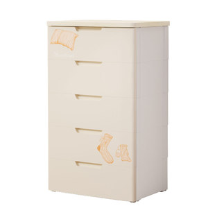 绣川简居抽屉收纳柜五斗柜客厅杂物储物柜卧室衣柜床头柜子免安装