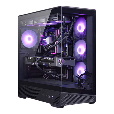 AMD新品9850X3D微星黑白海景房