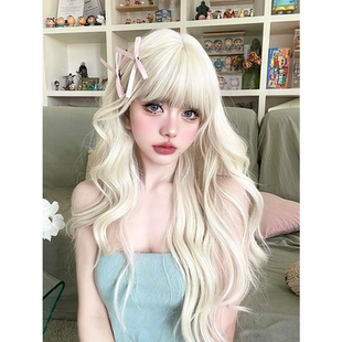 alicegarden假发女长发网红金色大波浪lolita长卷发日常jk全头套