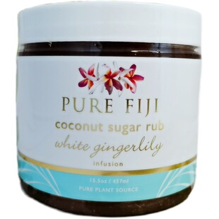 斐济进口pure fiji白姜花味手工皂身体乳精油洗发水糖砂膏
