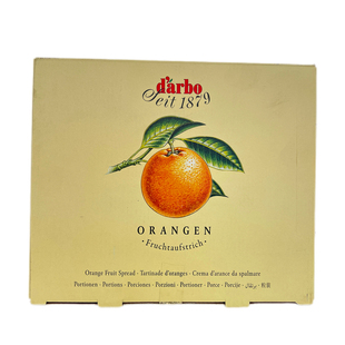 奥地利进口darbo德宝果橙子果酱14g*140粒整盒份装果酱酒店早餐