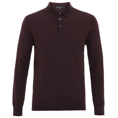 【100%绵羊毛】callisto卡利斯特针织衫秋季新品全羊毛POLO领毛衣