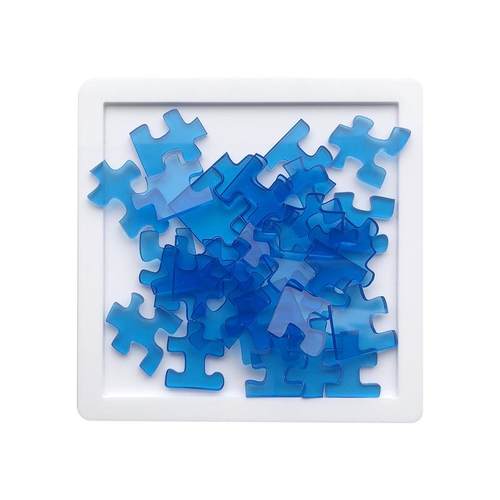 Jigsaw Puzzle拼图 透明拼图异形10级烧脑地狱高难度益智解谜玩具