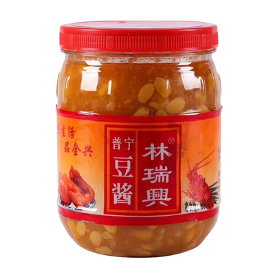 林瑞兴普宁豆酱800g大瓶装潮汕