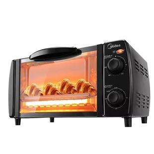 美的烤箱家用小型迷你烘焙全自动多功能精致电烤箱蛋糕T1-108B