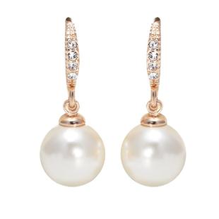 珍珠耳饰2025新款潮爆款妈妈款大耳环潮挂钩气质大气高级感耳坠女