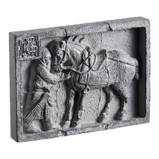 昭陵六骏国宝回家流失海外的国宝冰箱贴文创大英博物馆礼物装饰品