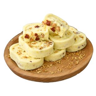 无蔗坚果糖茯苓八珍糕红枣山药桂花糕点心零食早餐食品官方旗舰店