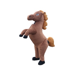 马年充气卡通人偶服吉祥物人穿行走活动演出服生肖马玩偶服人偶装