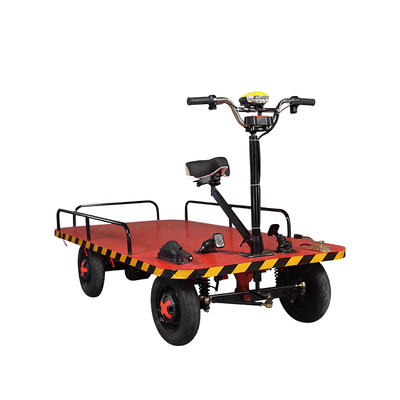 电动平板车工地厂仓储四轮搬运车