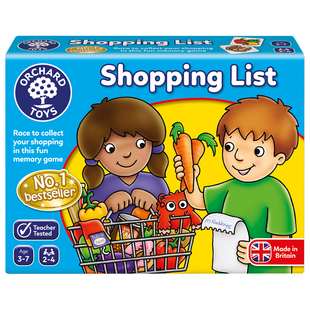 现货英国orchard toys桌游购物清单shopping疯狂厨师报时间计数山