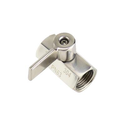 304不锈钢迷你小球阀内外双外