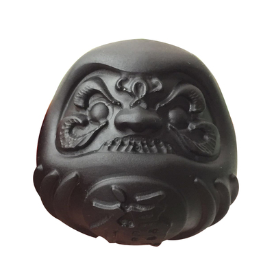 天然黑曜石原石雕刻萌宠高崎DIY