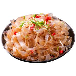 水晶脆粉皮凉皮大拉皮凉拌菜卤菜麻辣烫速食食材干货粉丝河南特产