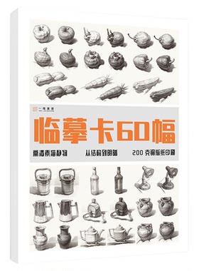 一线美誉临摹卡单体静物