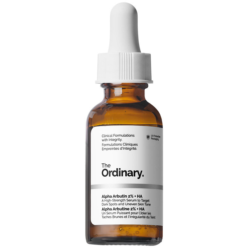 The Ordinary 2%熊果苷+透明质酸精华提亮补水亮肤精华液