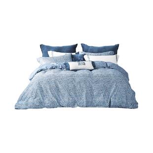 梦洁家纺床上用品磨毛纯棉秋冬床上用品加厚保暖三四件套床单被套