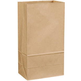 防油牛皮纸袋 烧烤打包袋 炸鸡油炸小吃食品纸油纸袋一次性白淋膜