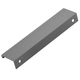 通顶直角封边铝型材极氧化合金隐藏免打孔暗拉手加长衣柜门把手