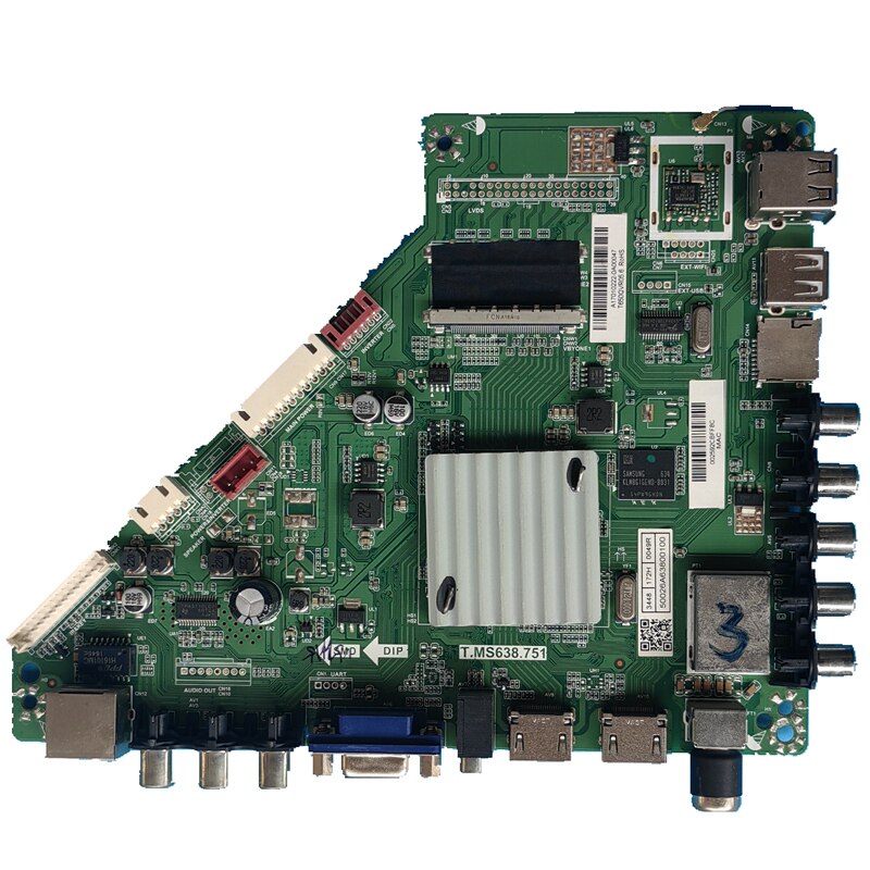 原装HKC惠科X55I主板T.MS638.751屏号T550QVN02.3 驱动板配件现货