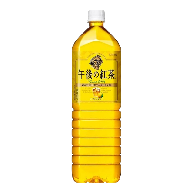 麒麟柠檬茶午后红茶1500毫升x2支碳酸饮料下午茶瓶装风味健康营养