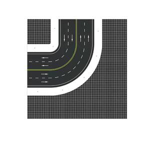 沙盘建筑模型材料城市交通道路马路地面贴纸材料包手工微缩景观